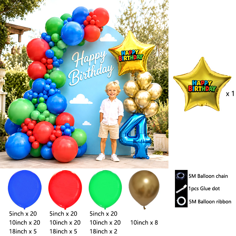 1set Red Blue Green Mushroom S - огляд і ціна Party Games Bunny