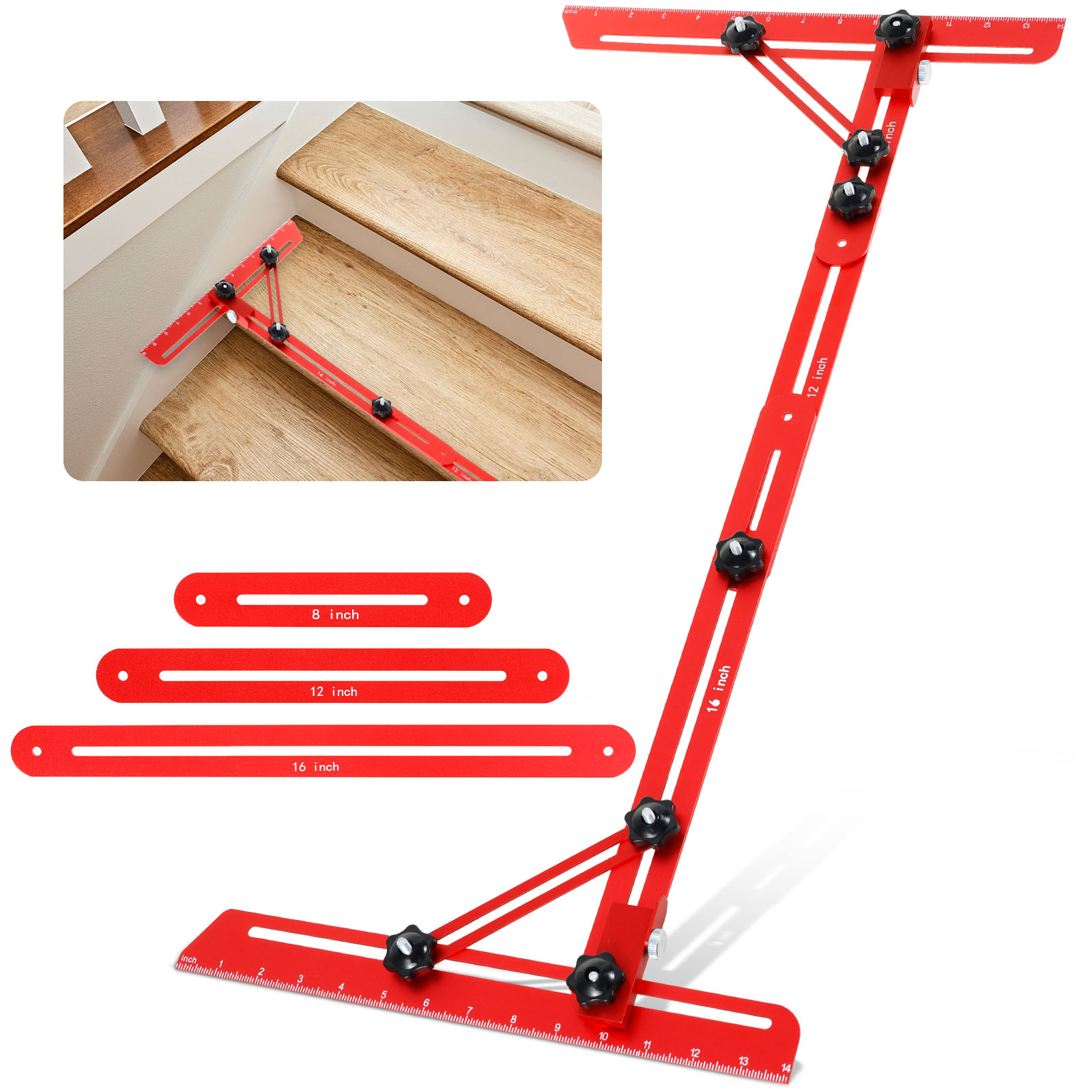 Stair Tread Template Tool Alum - огляд і ціна Ladder Toss Set