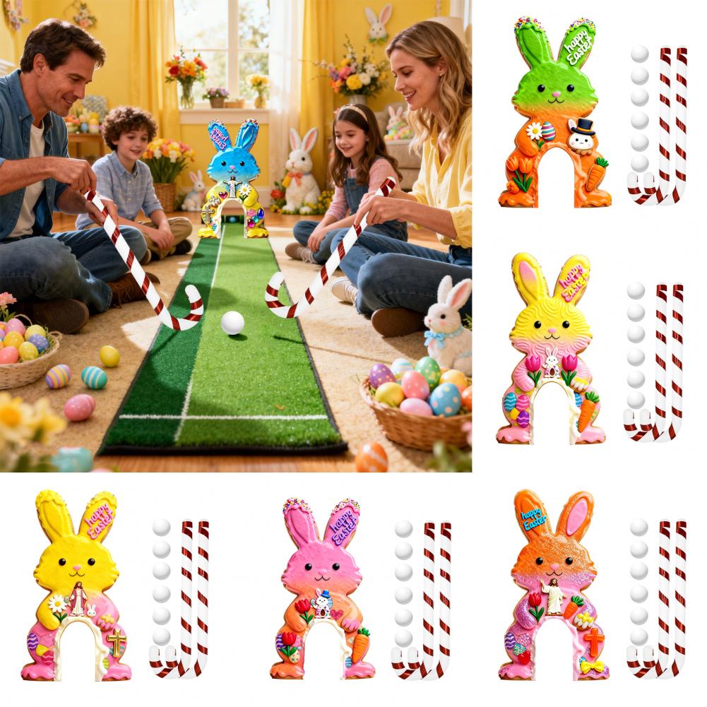 Family Golf Game Easter Bunny  - огляд і ціна Party Games Bunny