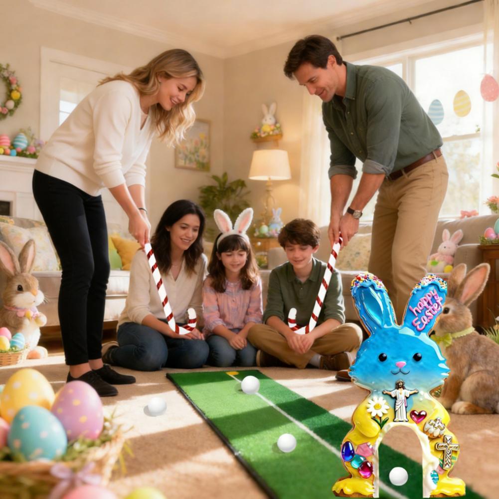 Family Golf Game Easter Bunny  - огляд і ціна Party Games Bunny