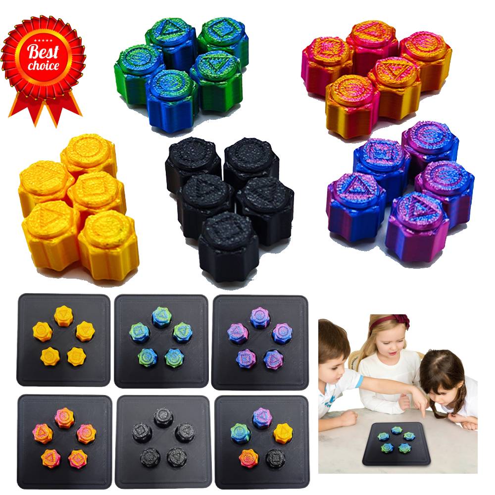 5pcs Dice Gonggi Jack Stone Pe - огляд і ціна Party Games Jack